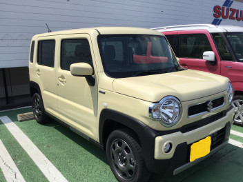 新型ハスラーご納車しました！